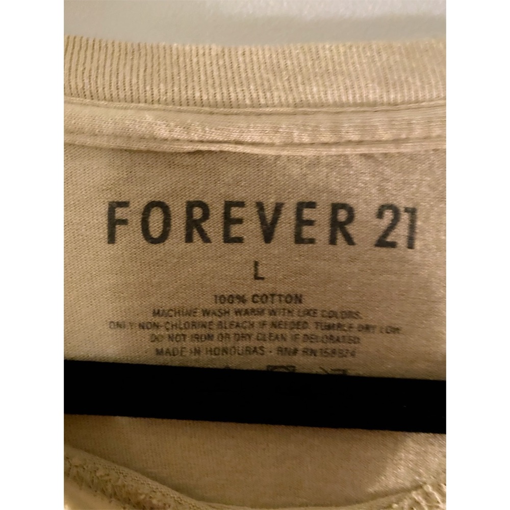 Forever21 Nude Graphic Tee - Picture 3 of 3